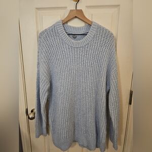 Aerie Soft Blue Knit Pullover